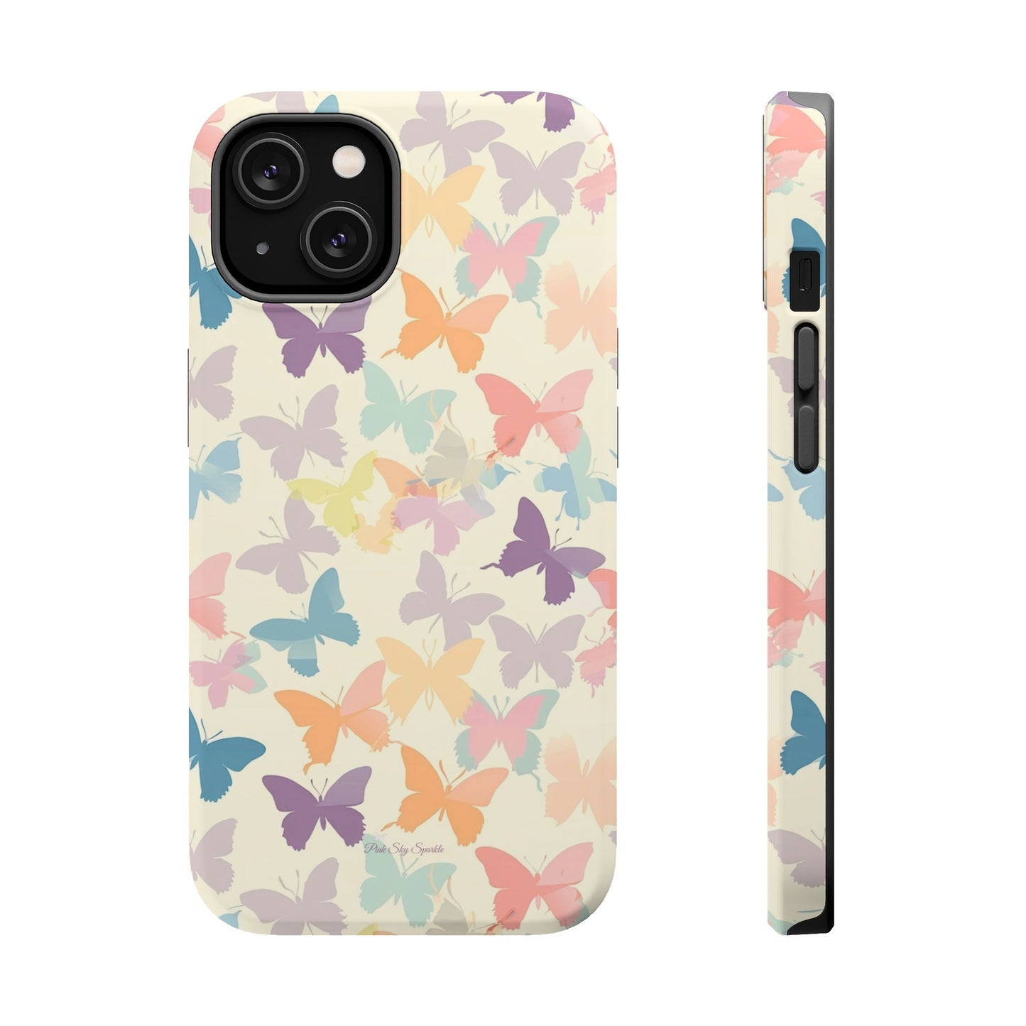 Catch Me Butterfly Magnetic iPhone Case