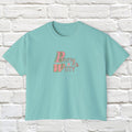 Pretty & Witty Boxy Tee with playful graphic design