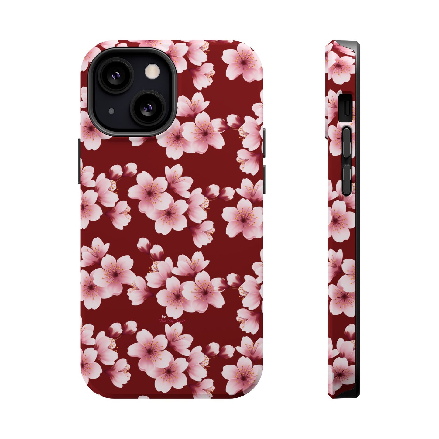 Elegant and dreamy—our&nbsp;Cherry Blossom Dreams Magnetic iPhone Case features delicate pink blossoms that bring a touch of spring to your phone. Designed for both beauty and protection, this case adds a romantic and timeless charm to your everyday essentials. 