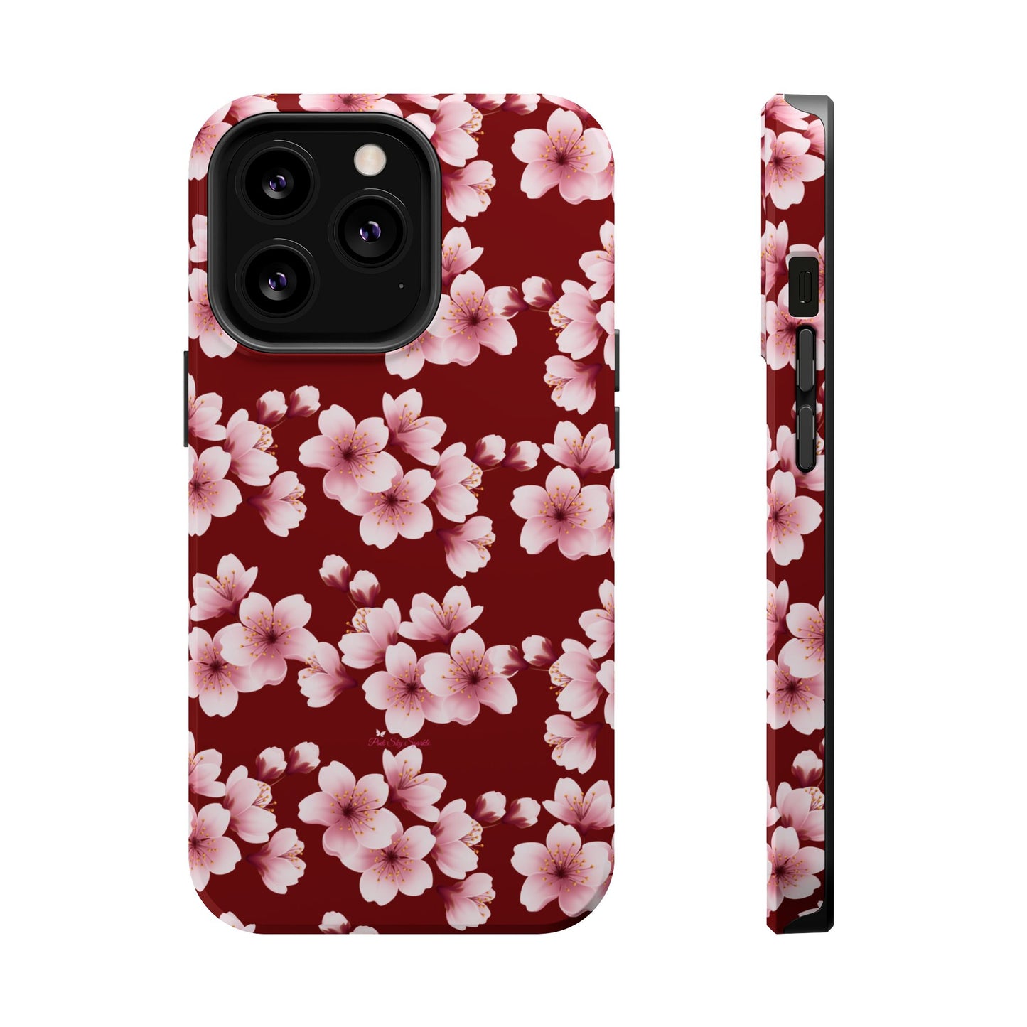 Elegant and dreamy—our&nbsp;Cherry Blossom Dreams Magnetic iPhone Case features delicate pink blossoms that bring a touch of spring to your phone. Designed for both beauty and protection, this case adds a romantic and timeless charm to your everyday essentials. 