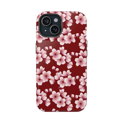 Elegant and dreamy—our&nbsp;Cherry Blossom Dreams Magnetic iPhone Case features delicate pink blossoms that bring a touch of spring to your phone. Designed for both beauty and protection, this case adds a romantic and timeless charm to your everyday essentials. 