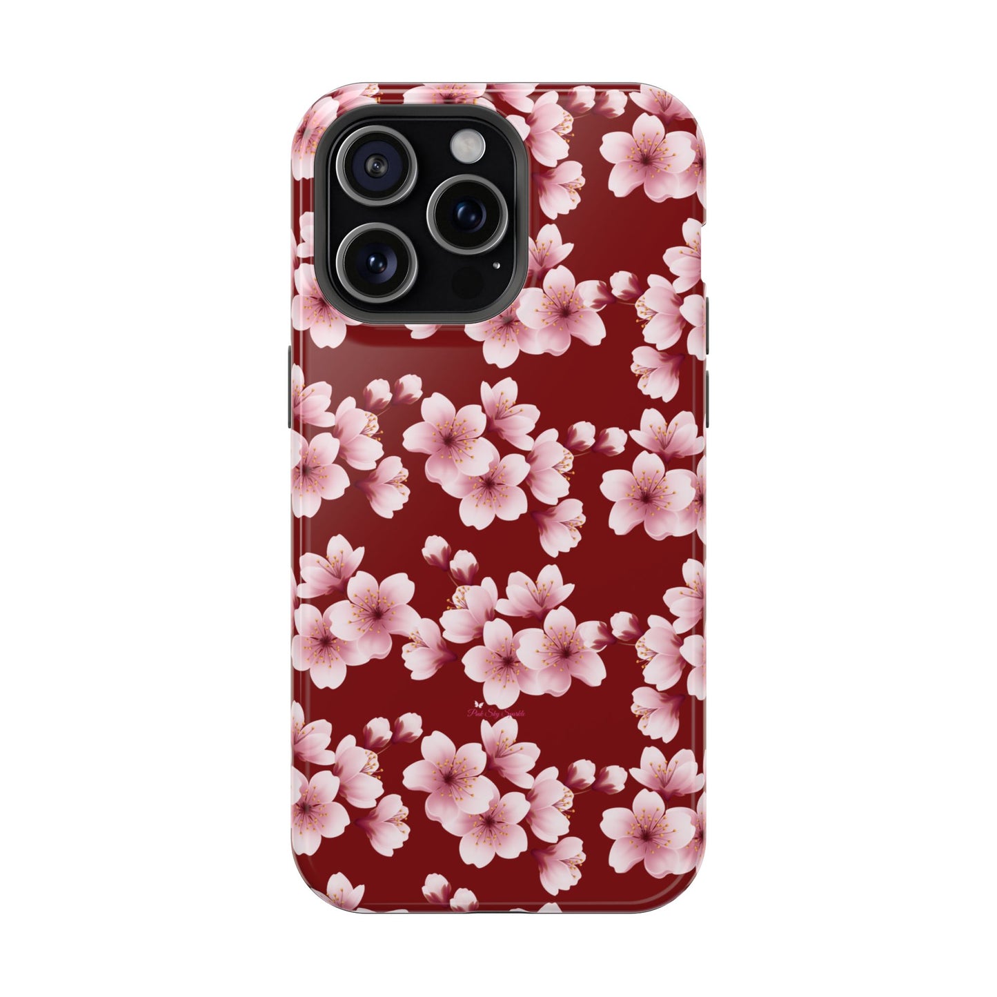 Elegant and dreamy—our&nbsp;Cherry Blossom Dreams Magnetic iPhone Case features delicate pink blossoms that bring a touch of spring to your phone. Designed for both beauty and protection, this case adds a romantic and timeless charm to your everyday essentials. 