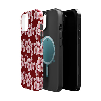 Elegant and dreamy—our&nbsp;Cherry Blossom Dreams Magnetic iPhone Case features delicate pink blossoms that bring a touch of spring to your phone. Designed for both beauty and protection, this case adds a romantic and timeless charm to your everyday essentials. 