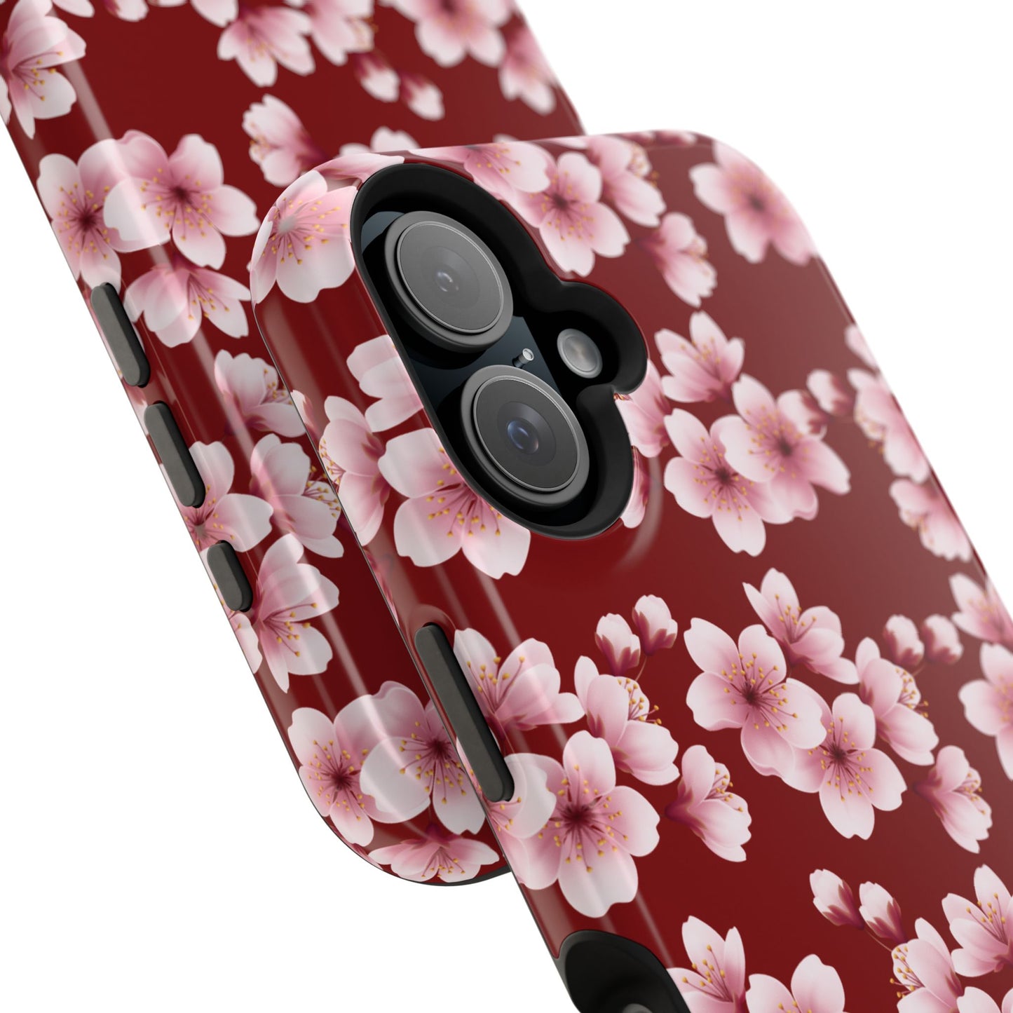 Elegant and dreamy—our&nbsp;Cherry Blossom Dreams Magnetic iPhone Case features delicate pink blossoms that bring a touch of spring to your phone. Designed for both beauty and protection, this case adds a romantic and timeless charm to your everyday essentials. 