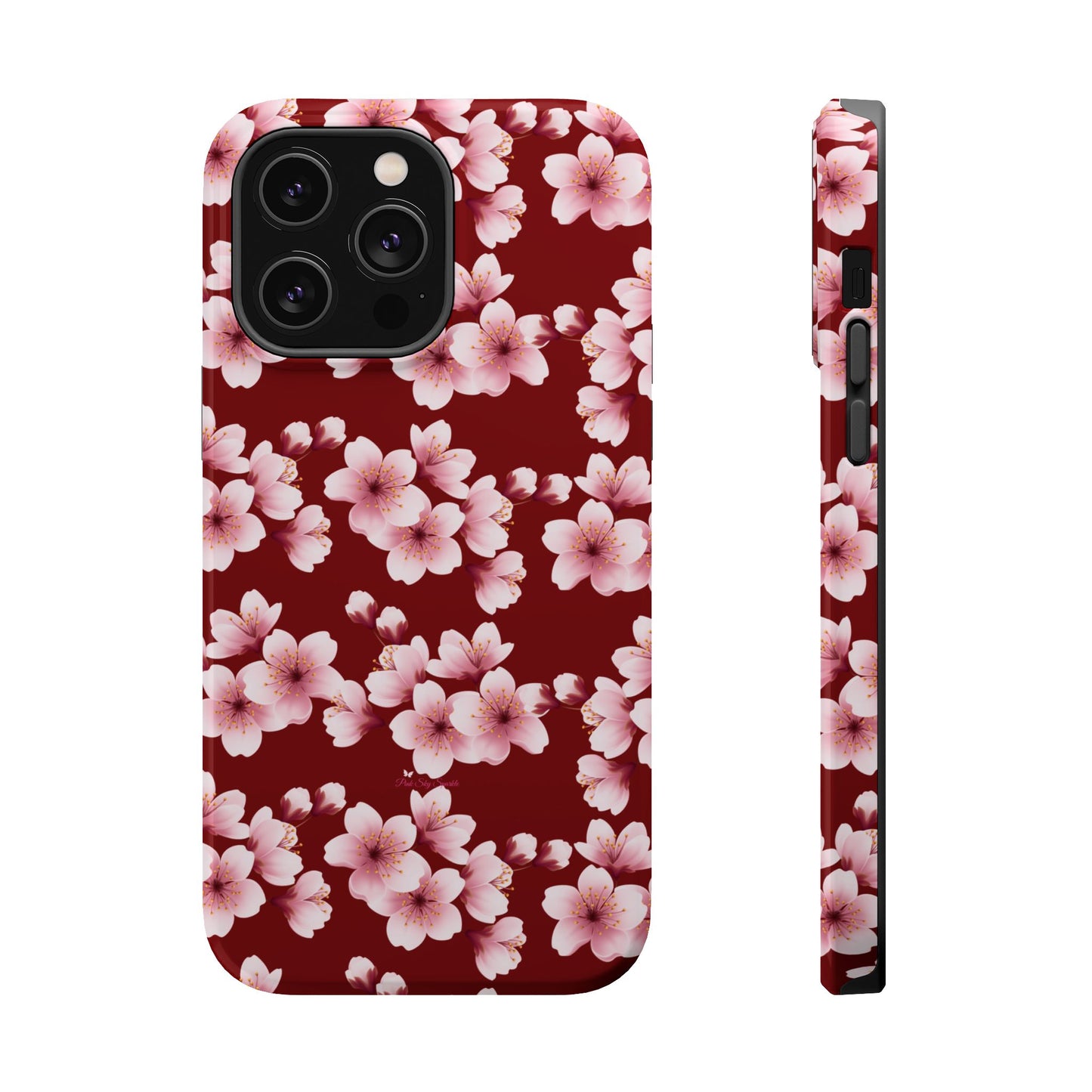 Elegant and dreamy—our&nbsp;Cherry Blossom Dreams Magnetic iPhone Case features delicate pink blossoms that bring a touch of spring to your phone. Designed for both beauty and protection, this case adds a romantic and timeless charm to your everyday essentials. 