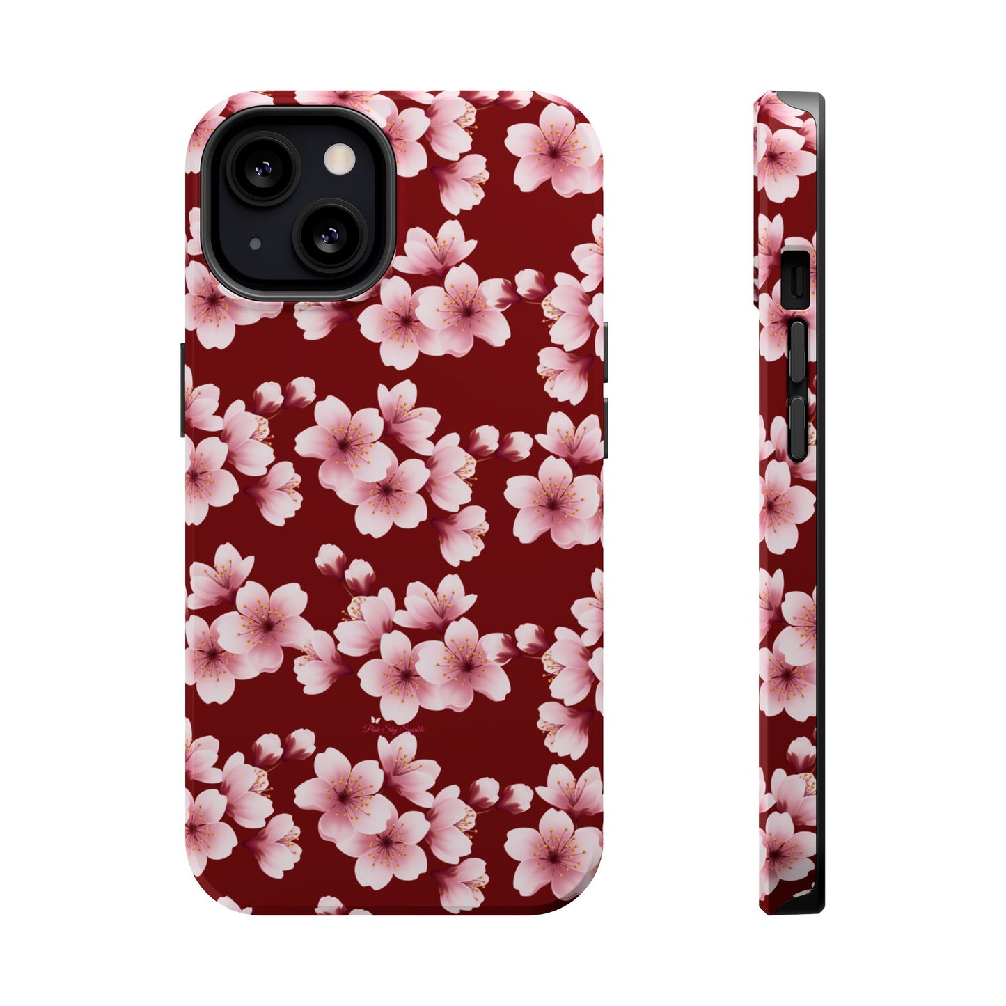 Elegant and dreamy—our&nbsp;Cherry Blossom Dreams Magnetic iPhone Case features delicate pink blossoms that bring a touch of spring to your phone. Designed for both beauty and protection, this case adds a romantic and timeless charm to your everyday essentials. 