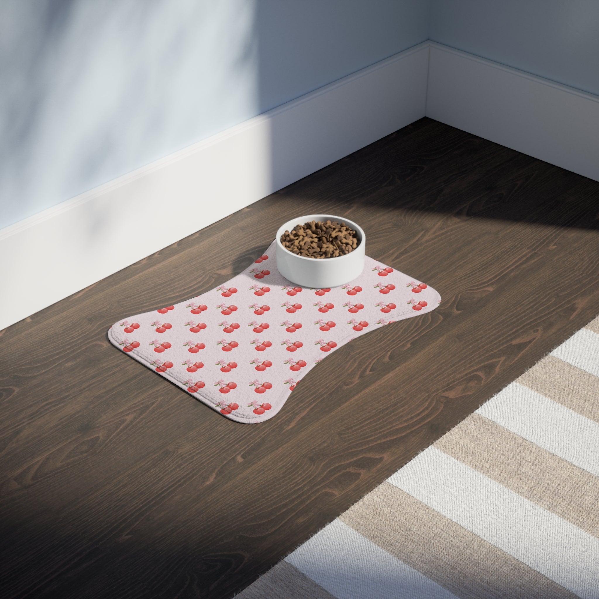 Chic Cherries Pet Feeding Mat