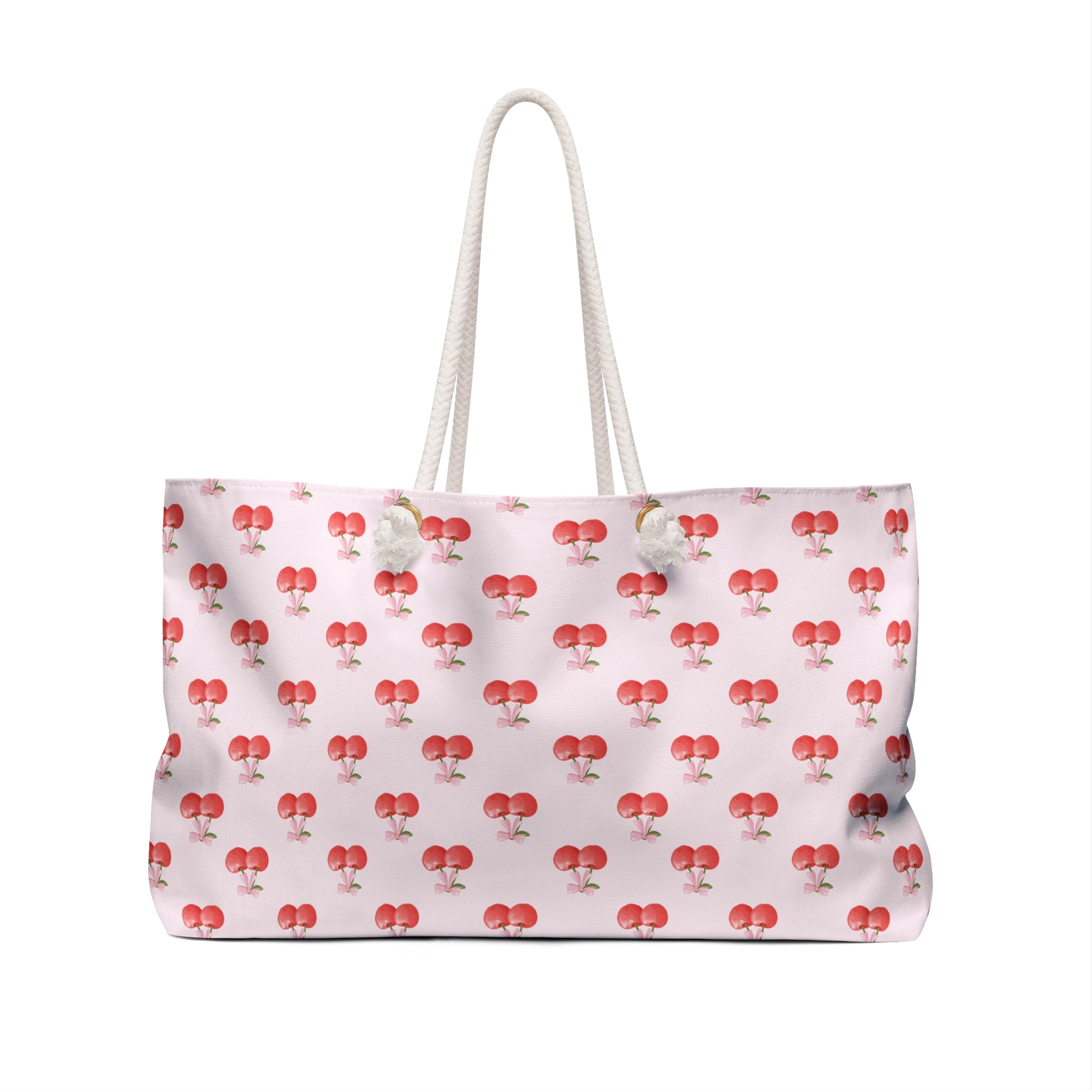 Chic Cherries Weekender Tote Bag