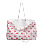 Chic Cherries Weekender Tote Bag