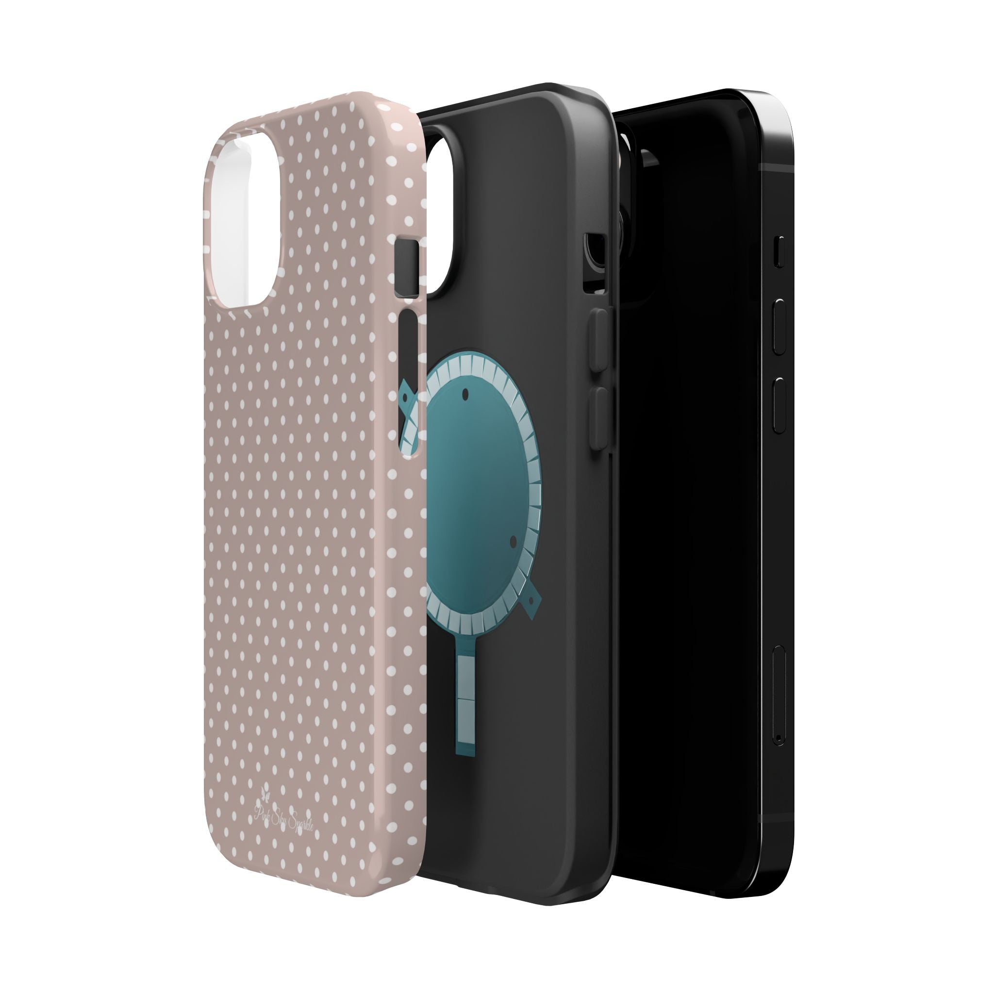 Chic Dots Magnetic iPhone Case