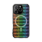 Bright, bold, and full of energy—our Confetti Glow Magnetic Clear Impact iPhone Case features a vibrant rainbow confetti design that pops against your phone. Designed for both style and protection, this case adds a fun, colorful touch while keeping your device safe.