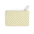 Cottage Chic Yellow Gingham Mini Clutch Bag