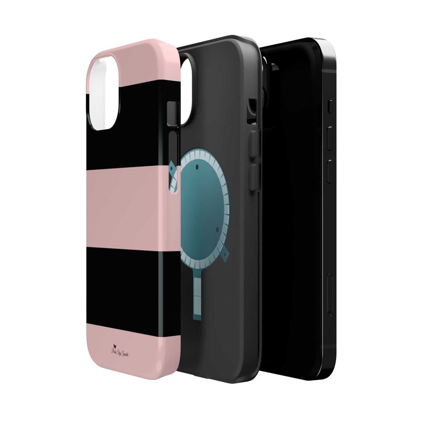 Couture Stripes Magnetic iPhone Case