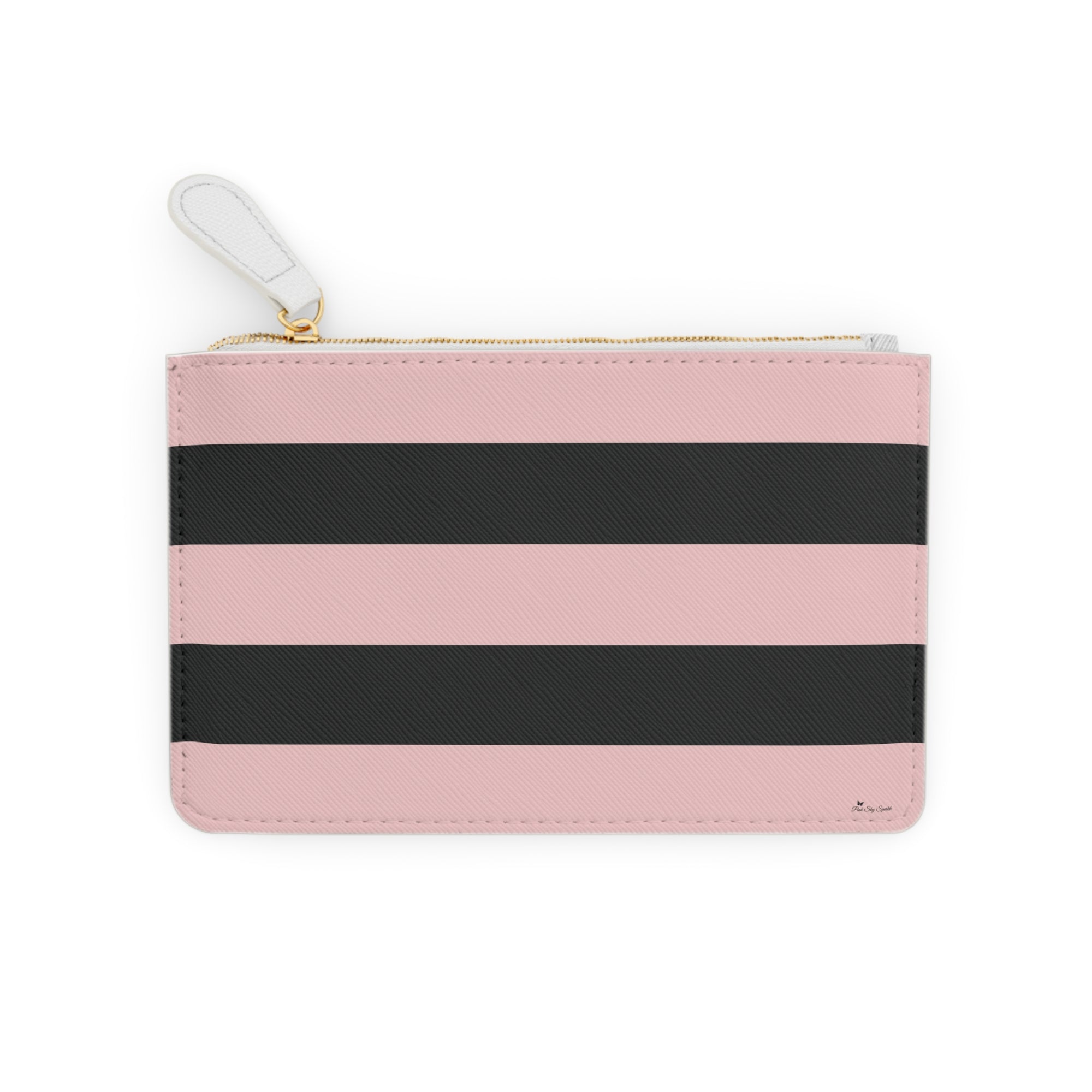 Couture Stripes Mini Clutch Bag