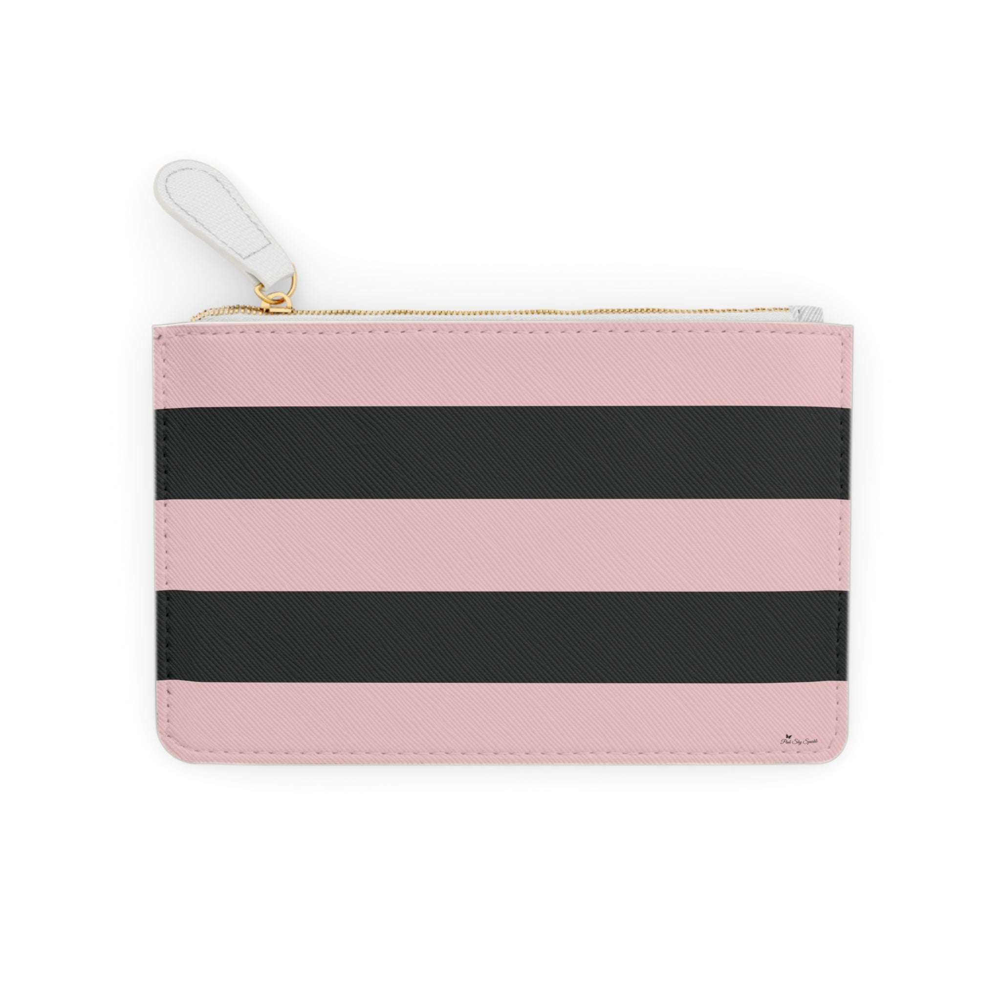 Couture Stripes Mini Clutch Bag