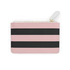 Couture Stripes Mini Clutch Bag