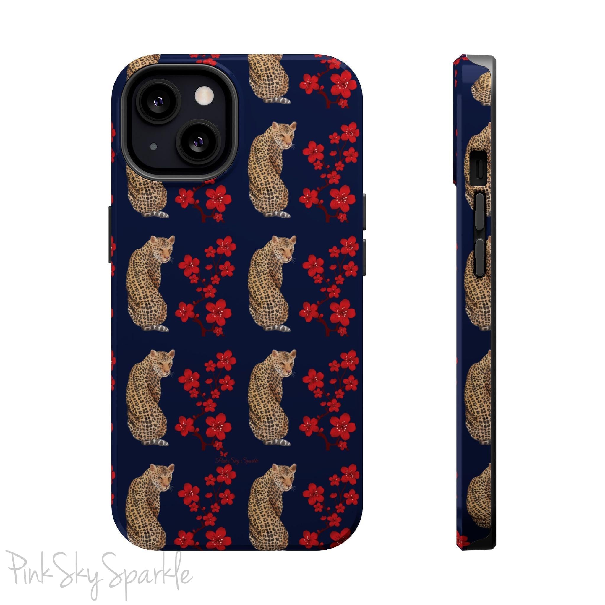 Crimson Jungle Magnetic iPhone Case