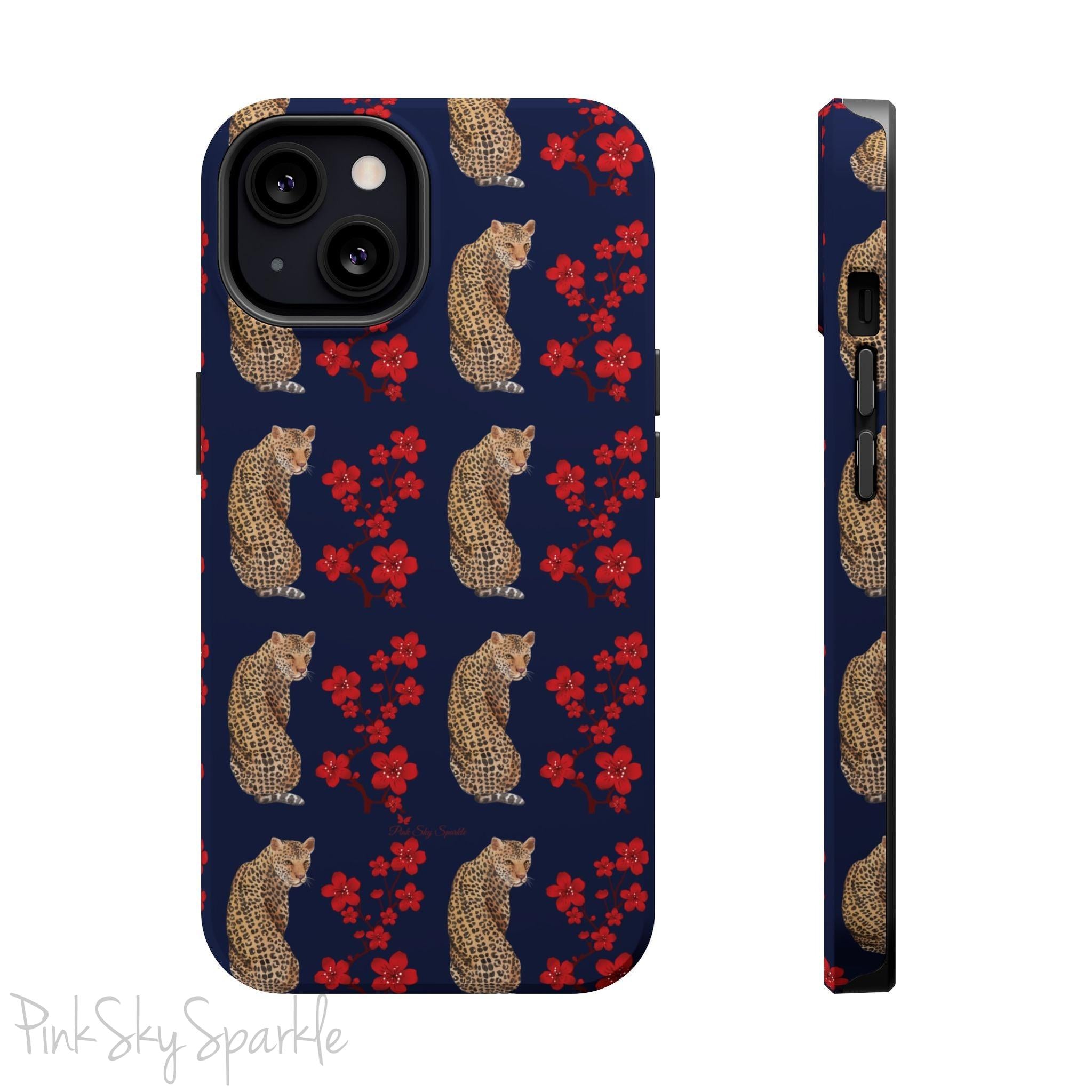 Crimson Jungle Magnetic iPhone Case