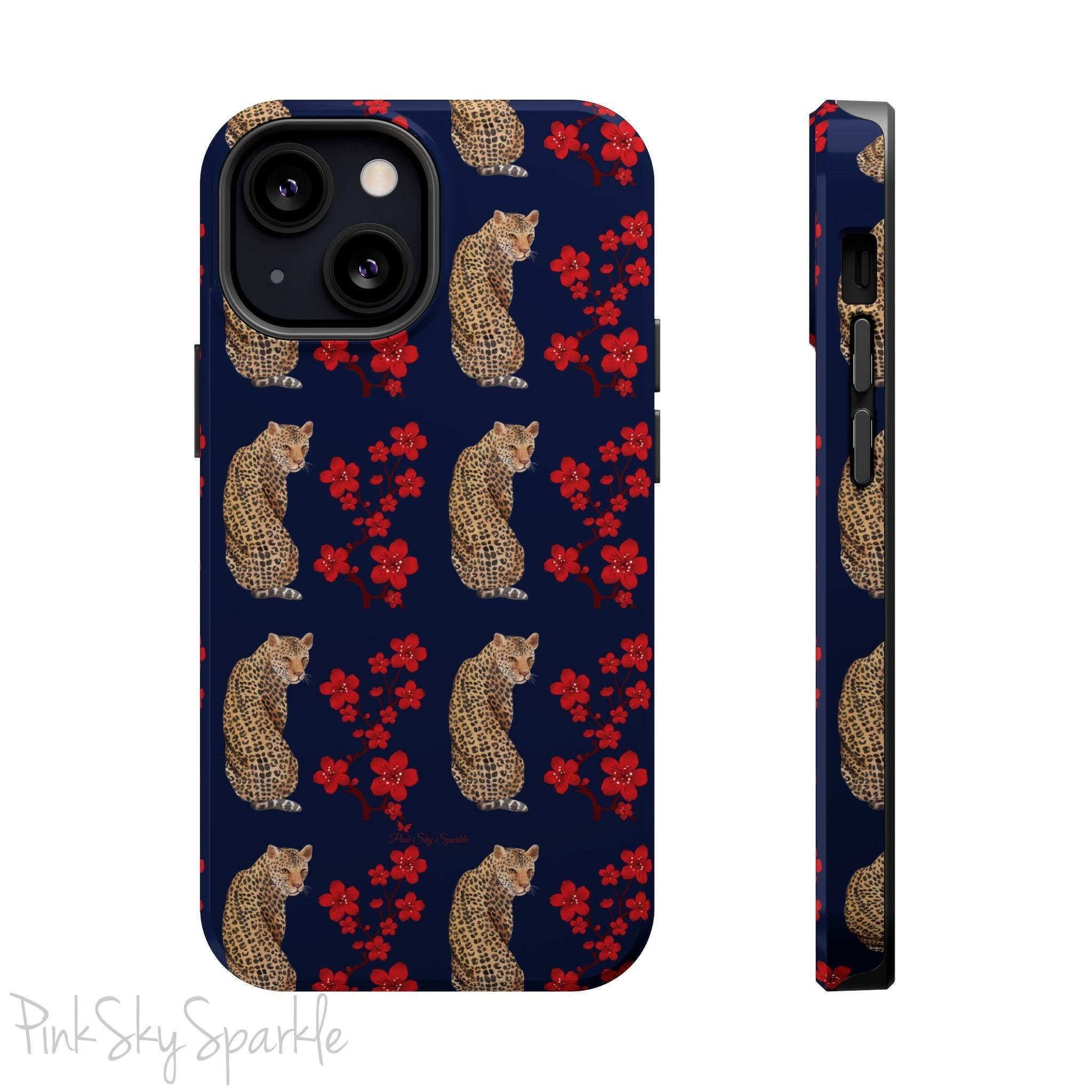 Crimson Jungle Magnetic iPhone Case