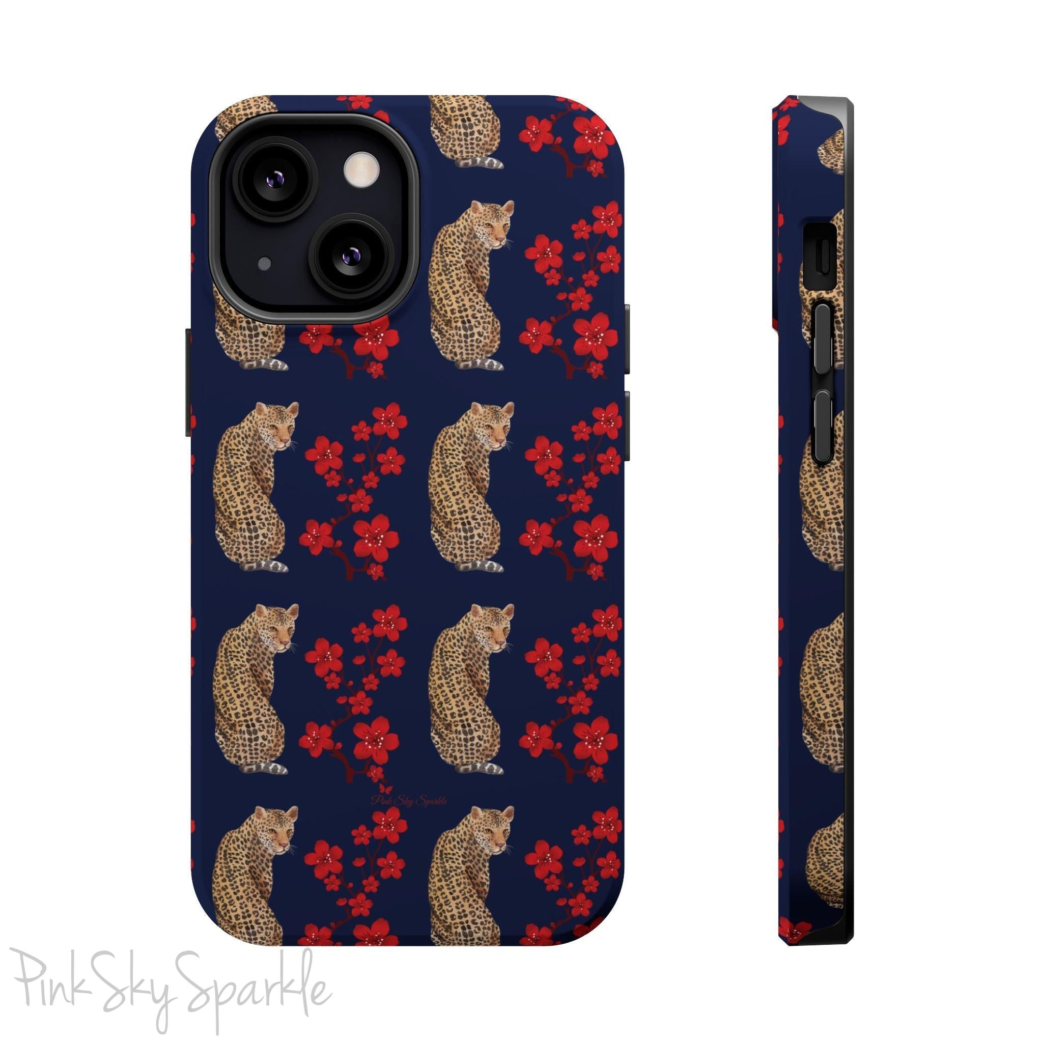 Crimson Jungle Magnetic iPhone Case