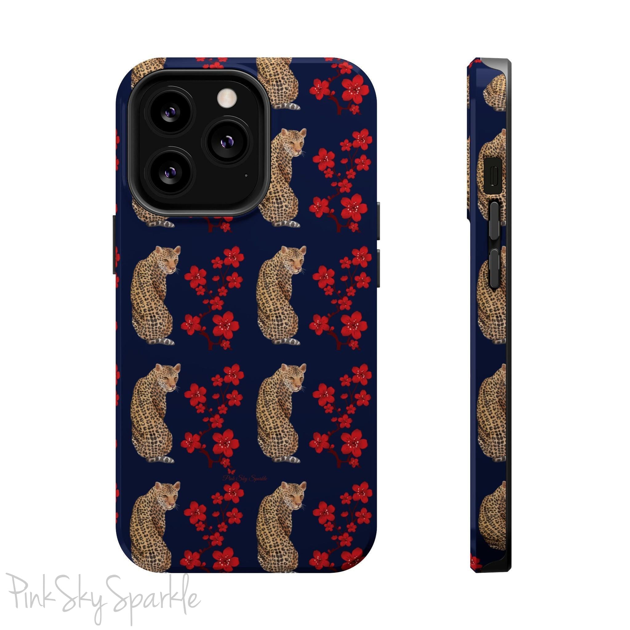 Crimson Jungle Magnetic iPhone Case