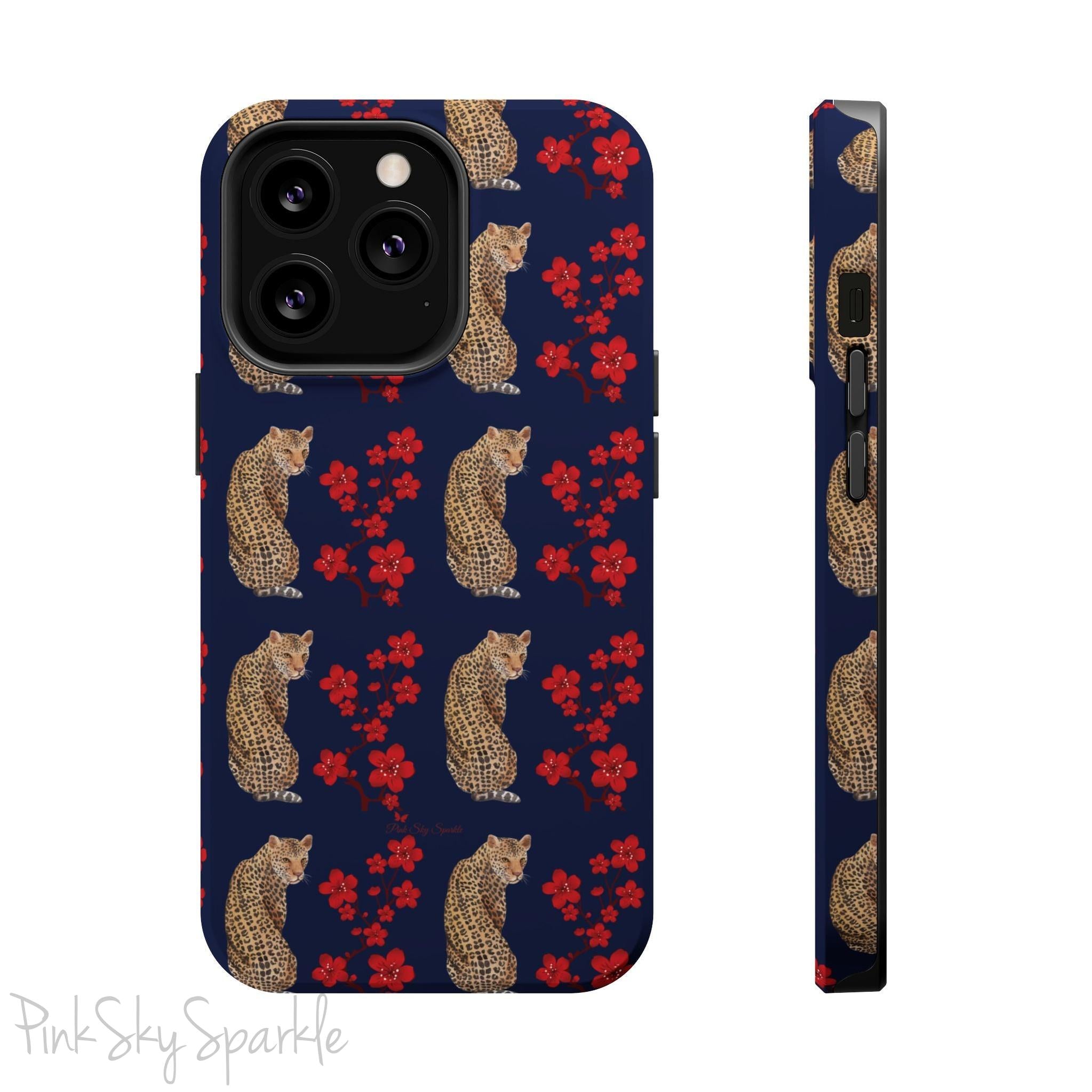 Crimson Jungle Magnetic iPhone Case