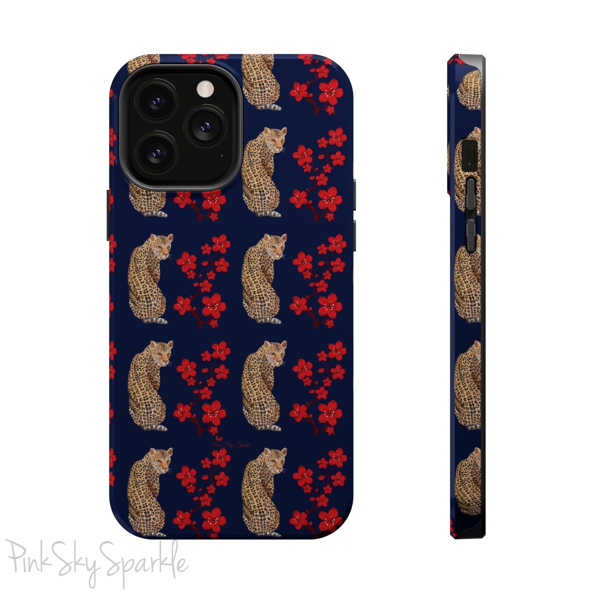 Crimson Jungle Magnetic iPhone Case