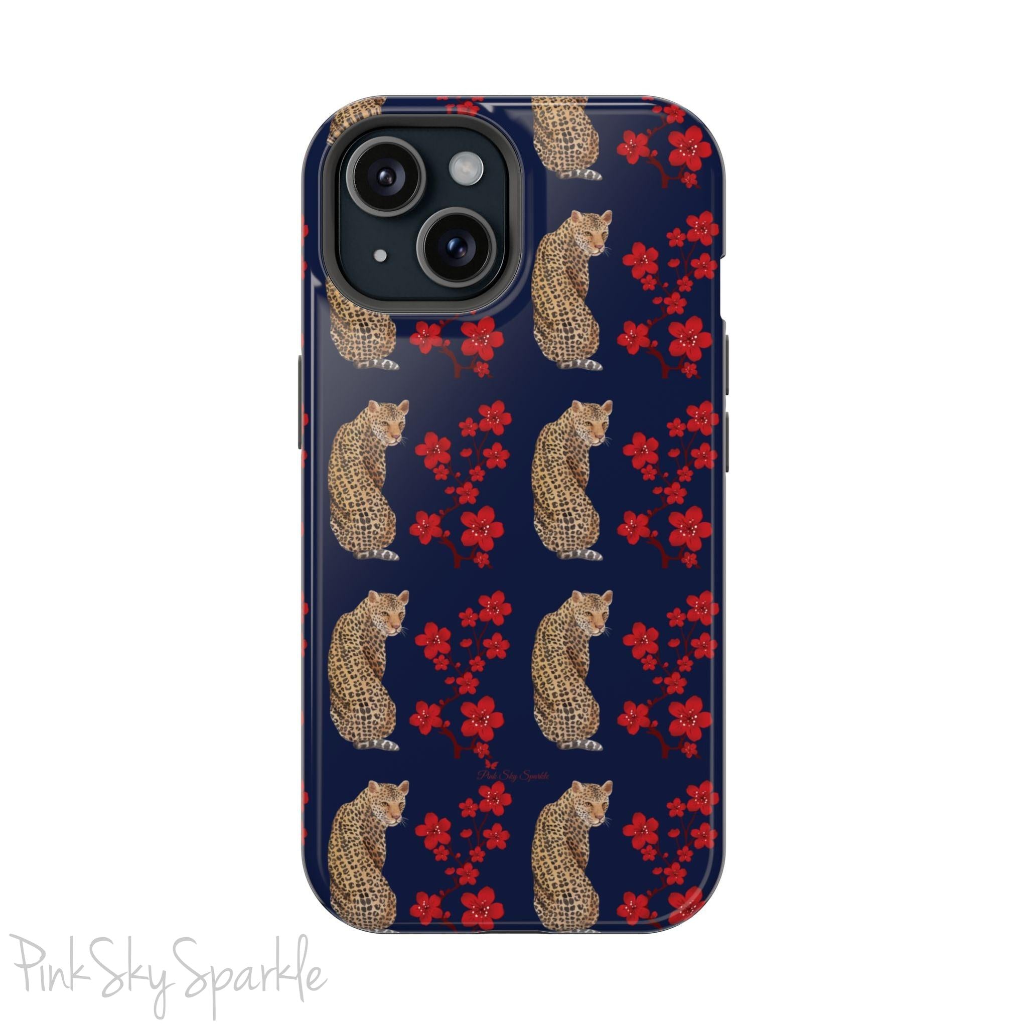 Crimson Jungle Magnetic iPhone Case
