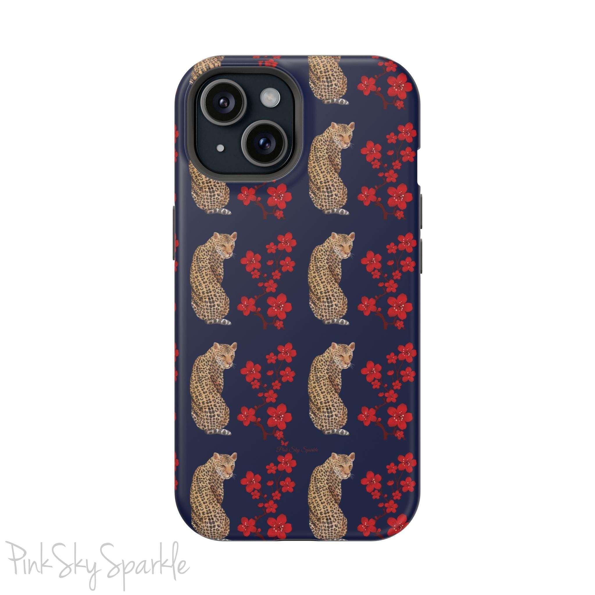 Crimson Jungle Magnetic iPhone Case