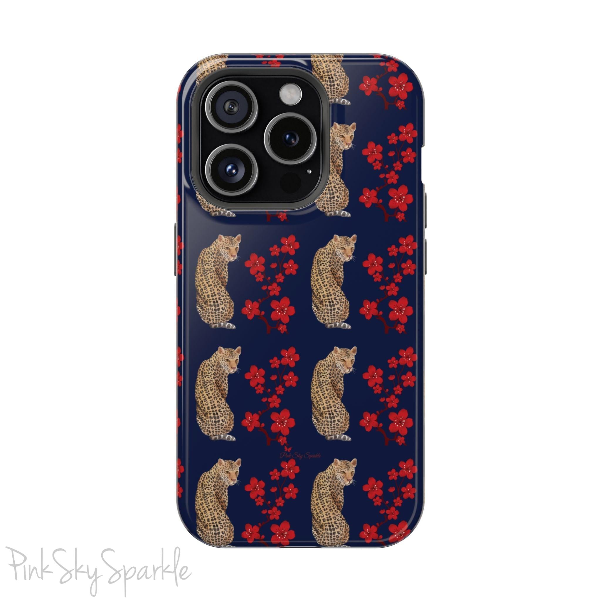 Crimson Jungle Magnetic iPhone Case