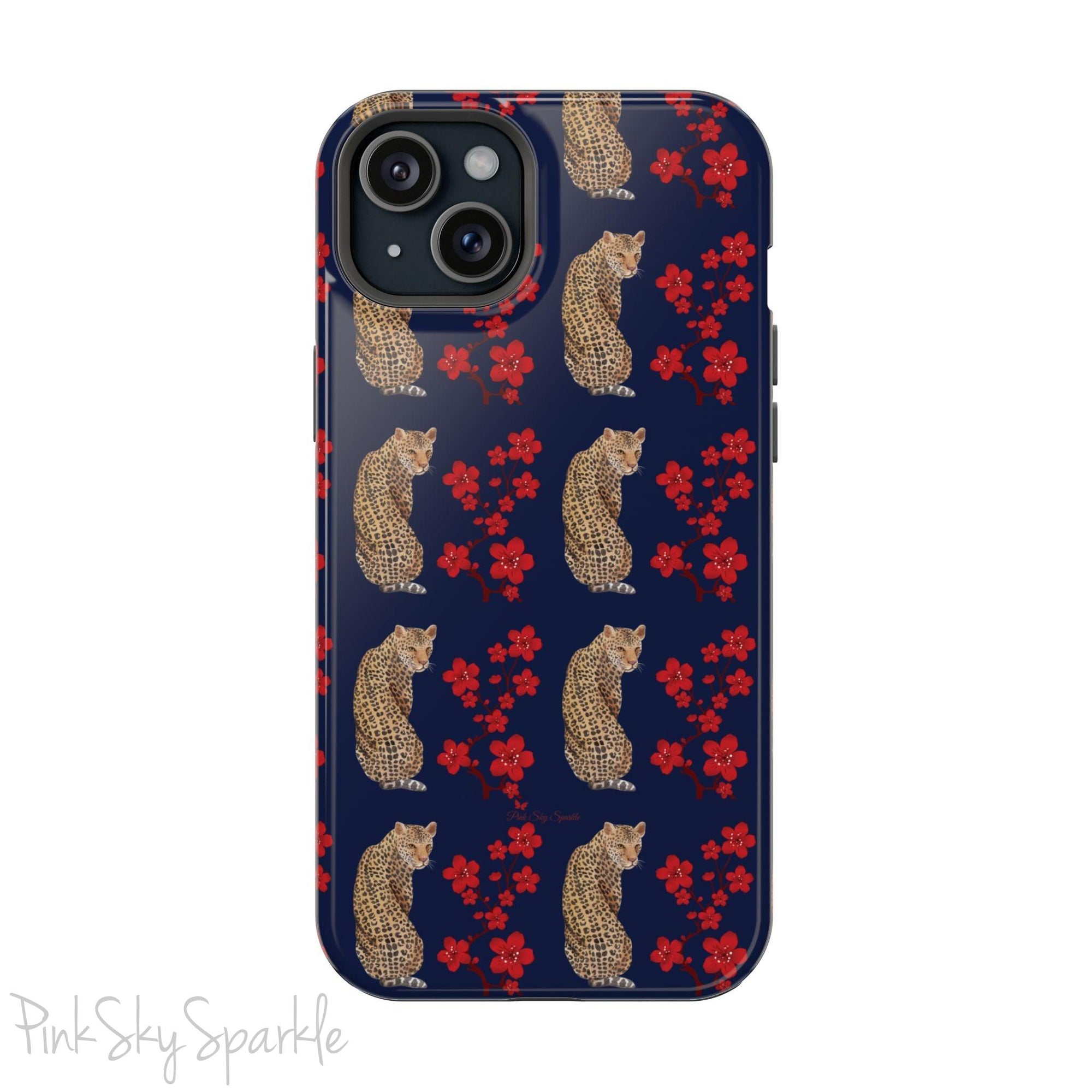 Crimson Jungle Magnetic iPhone Case