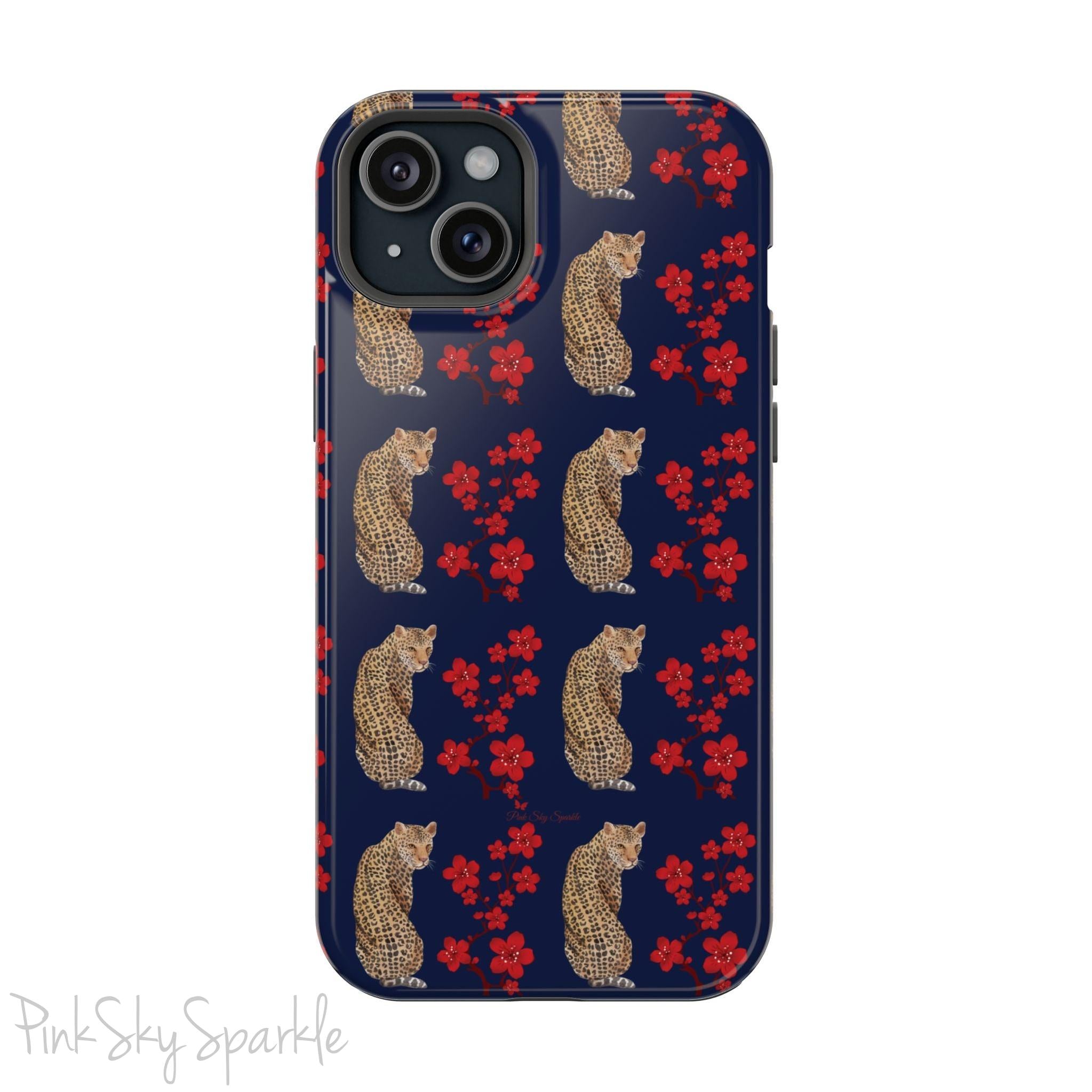 Crimson Jungle Magnetic iPhone Case
