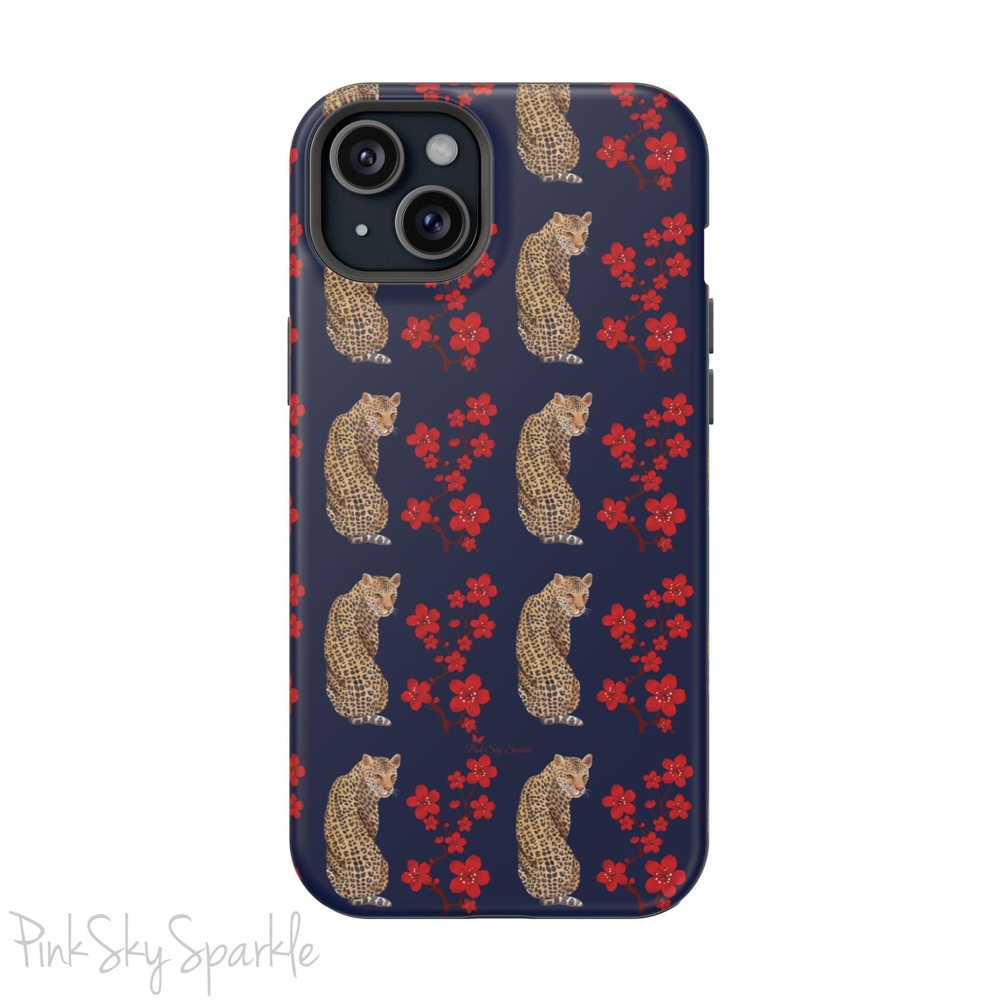 Crimson Jungle Magnetic iPhone Case