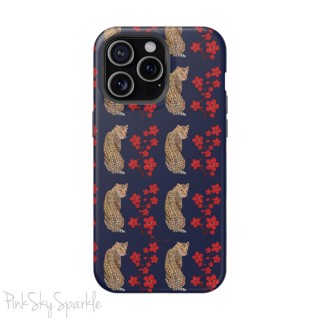 Crimson Jungle Magnetic iPhone Case