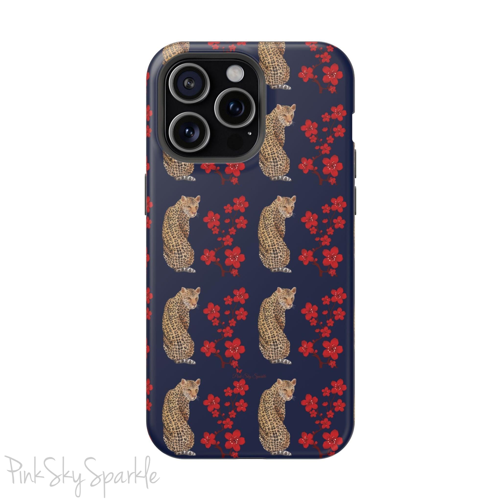 Crimson Jungle Magnetic iPhone Case