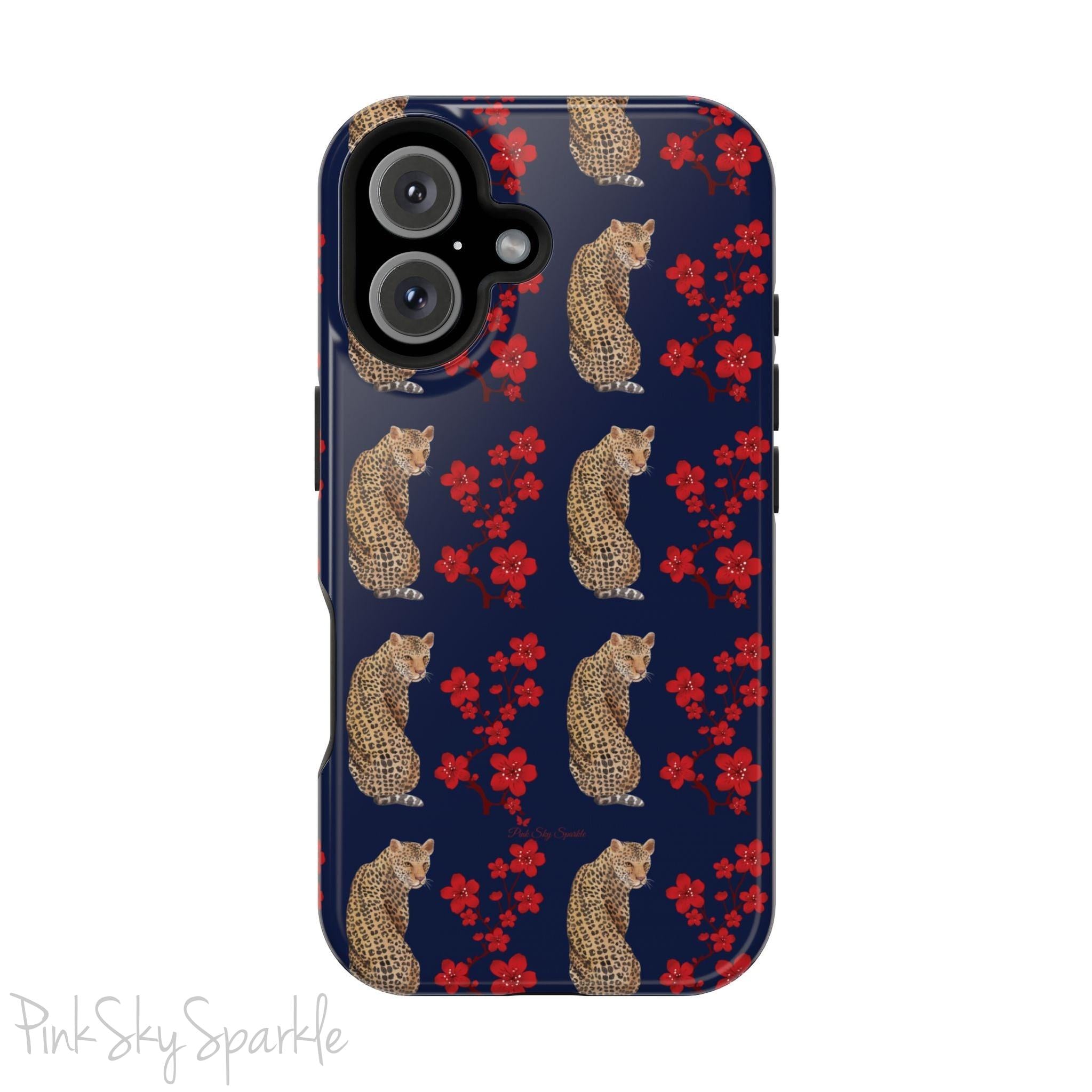 Crimson Jungle Magnetic iPhone Case