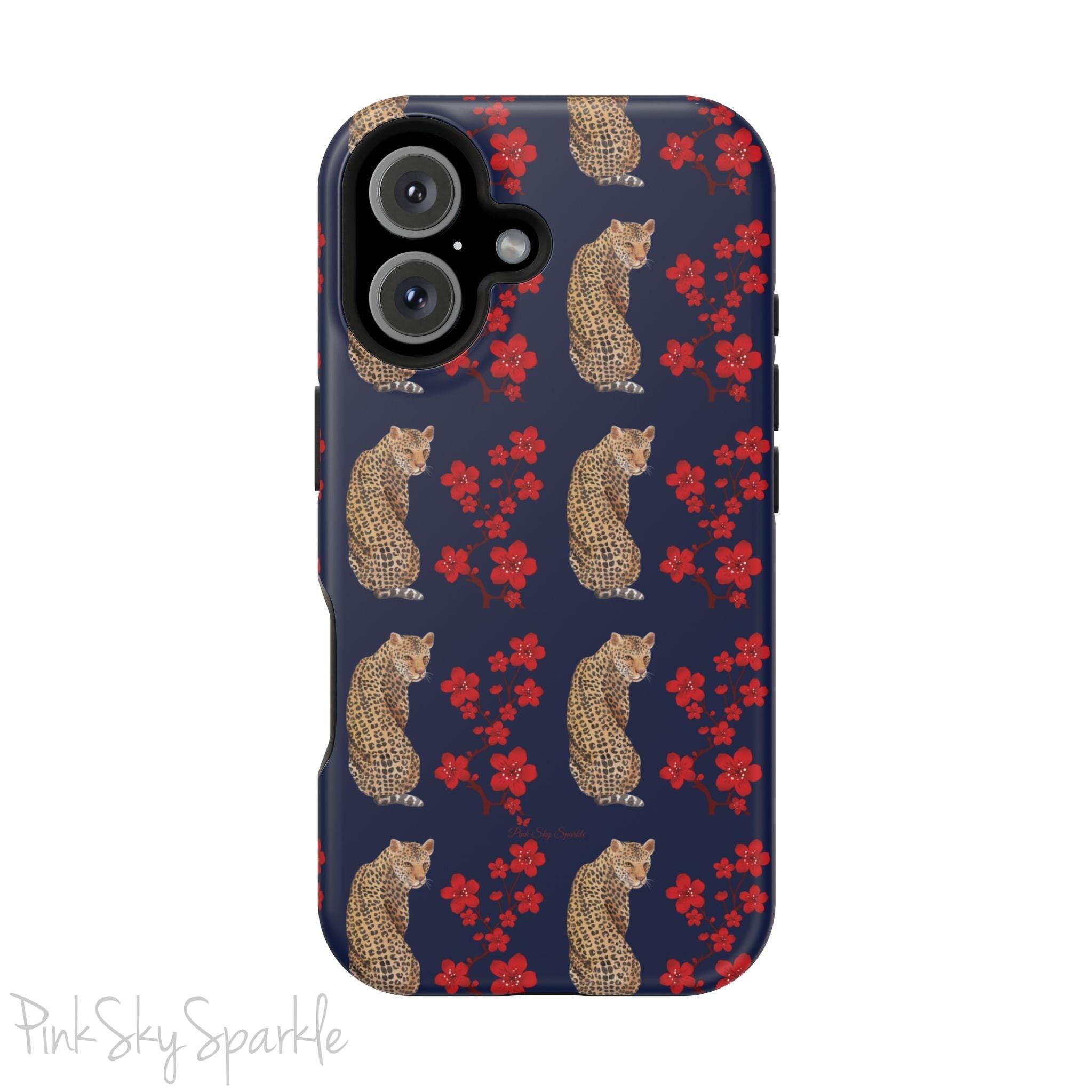 Crimson Jungle Magnetic iPhone Case