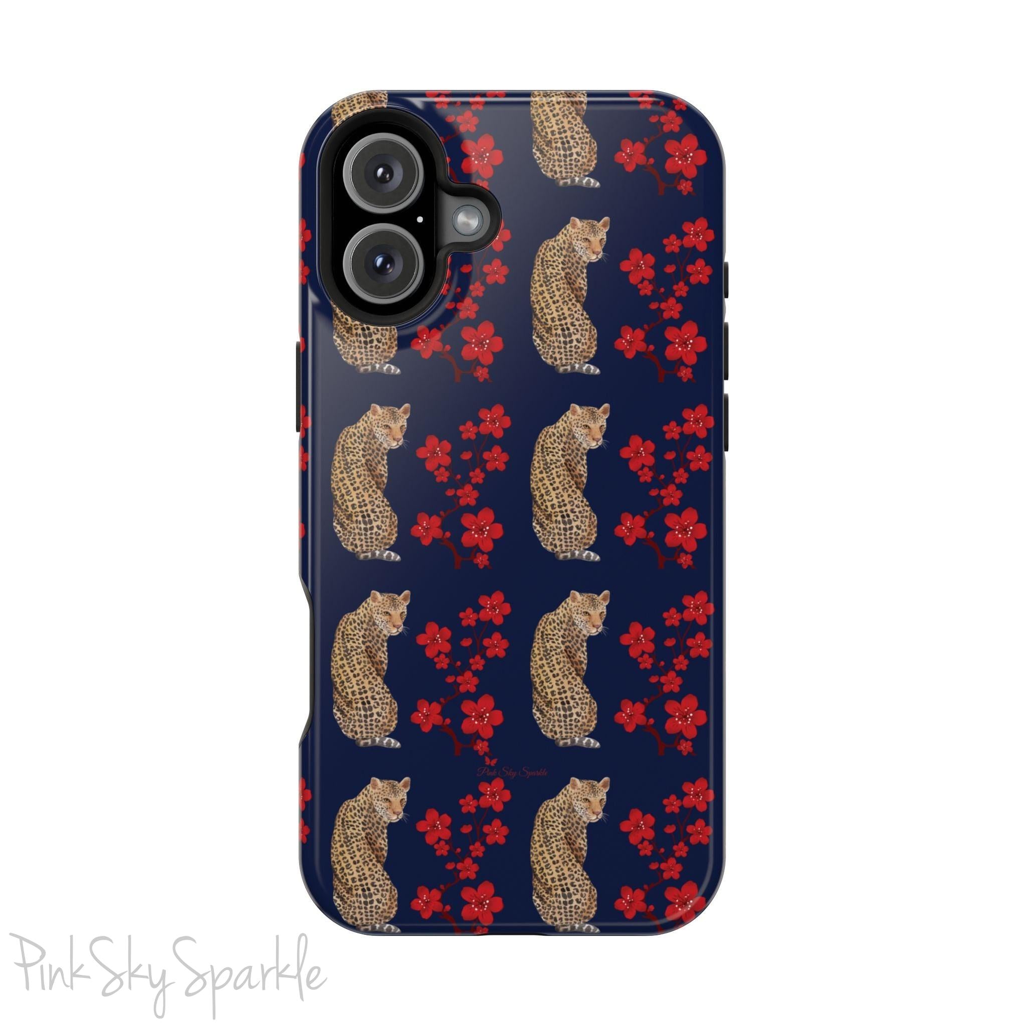 Crimson Jungle Magnetic iPhone Case