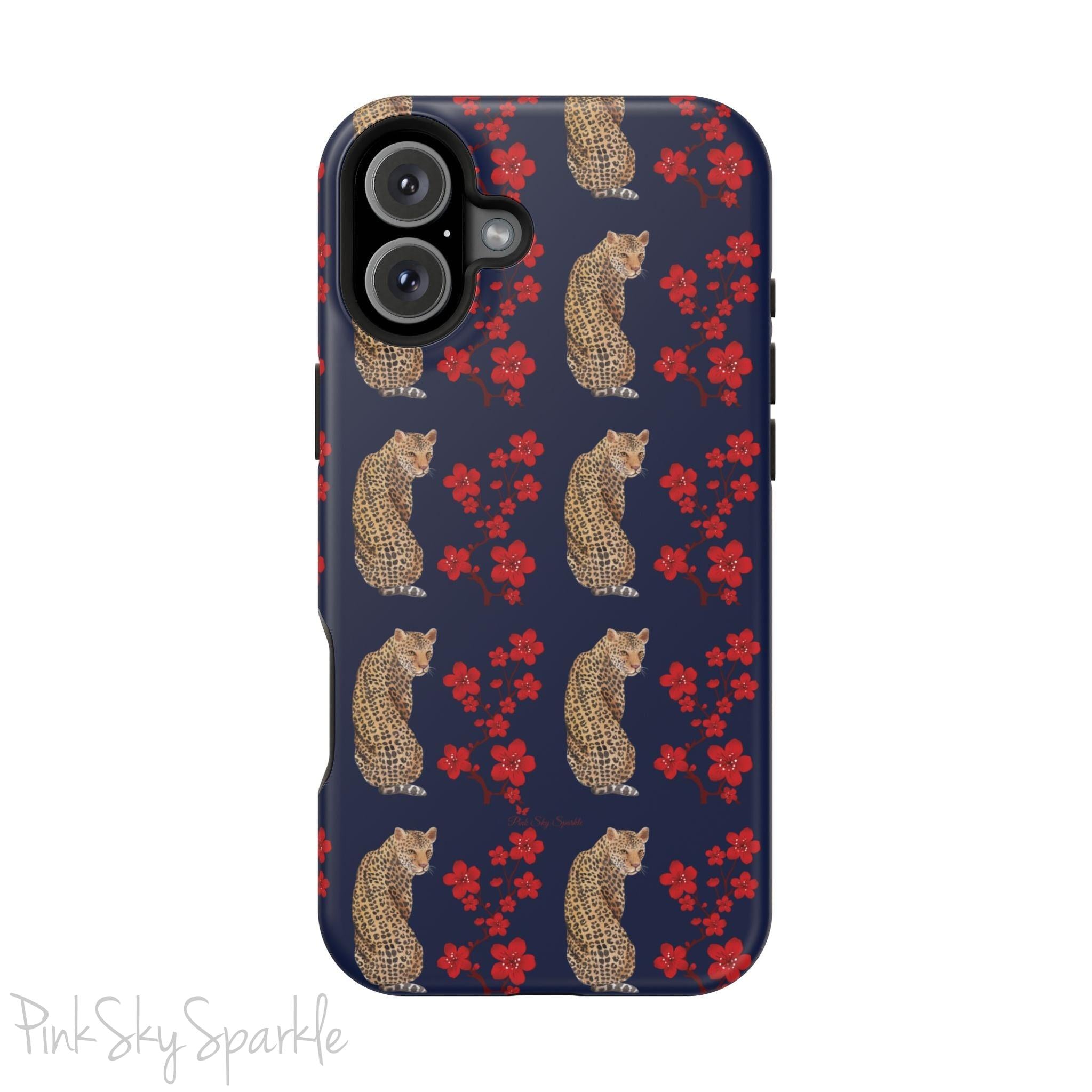 Crimson Jungle Magnetic iPhone Case