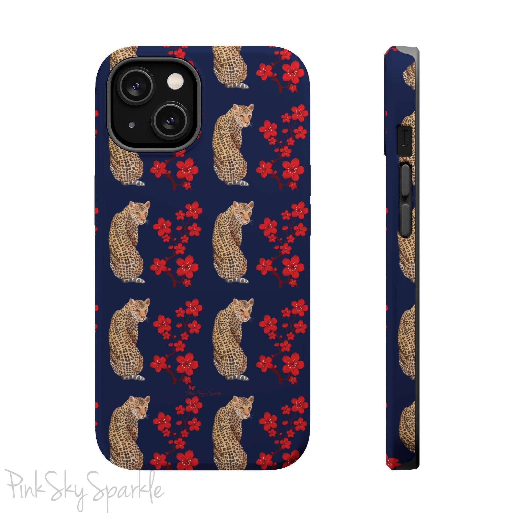 Crimson Jungle Magnetic iPhone Case