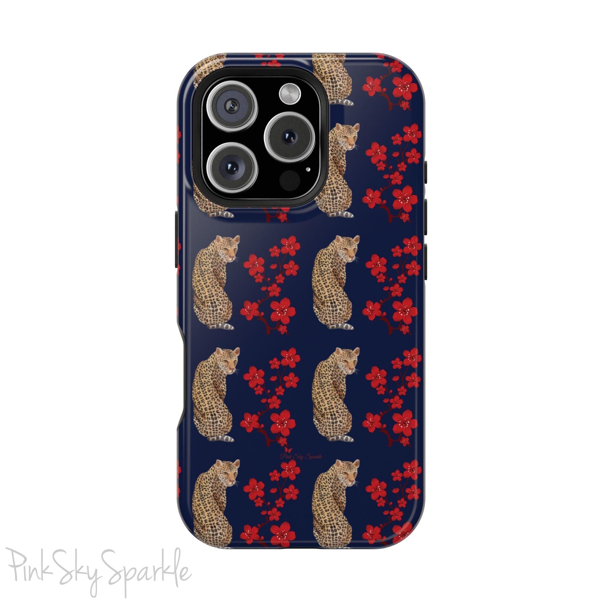 Crimson Jungle Magnetic iPhone Case