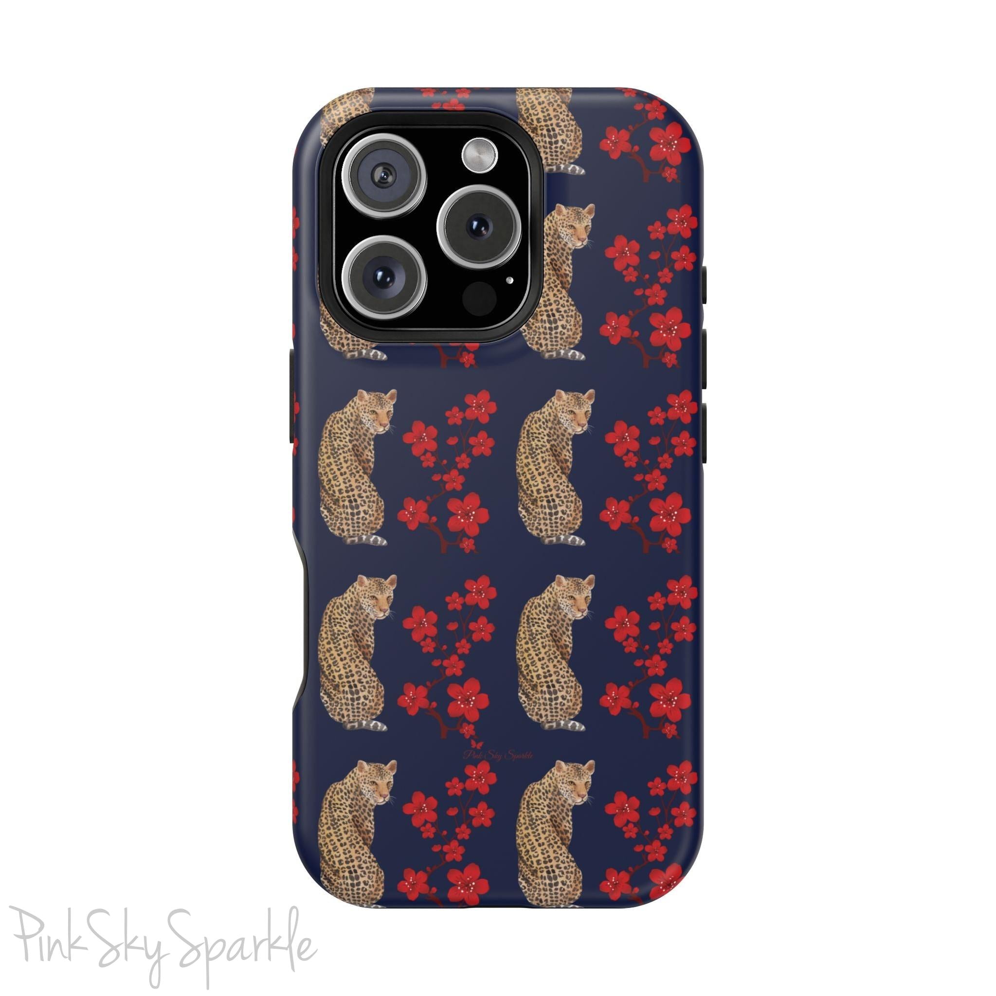 Crimson Jungle Magnetic iPhone Case