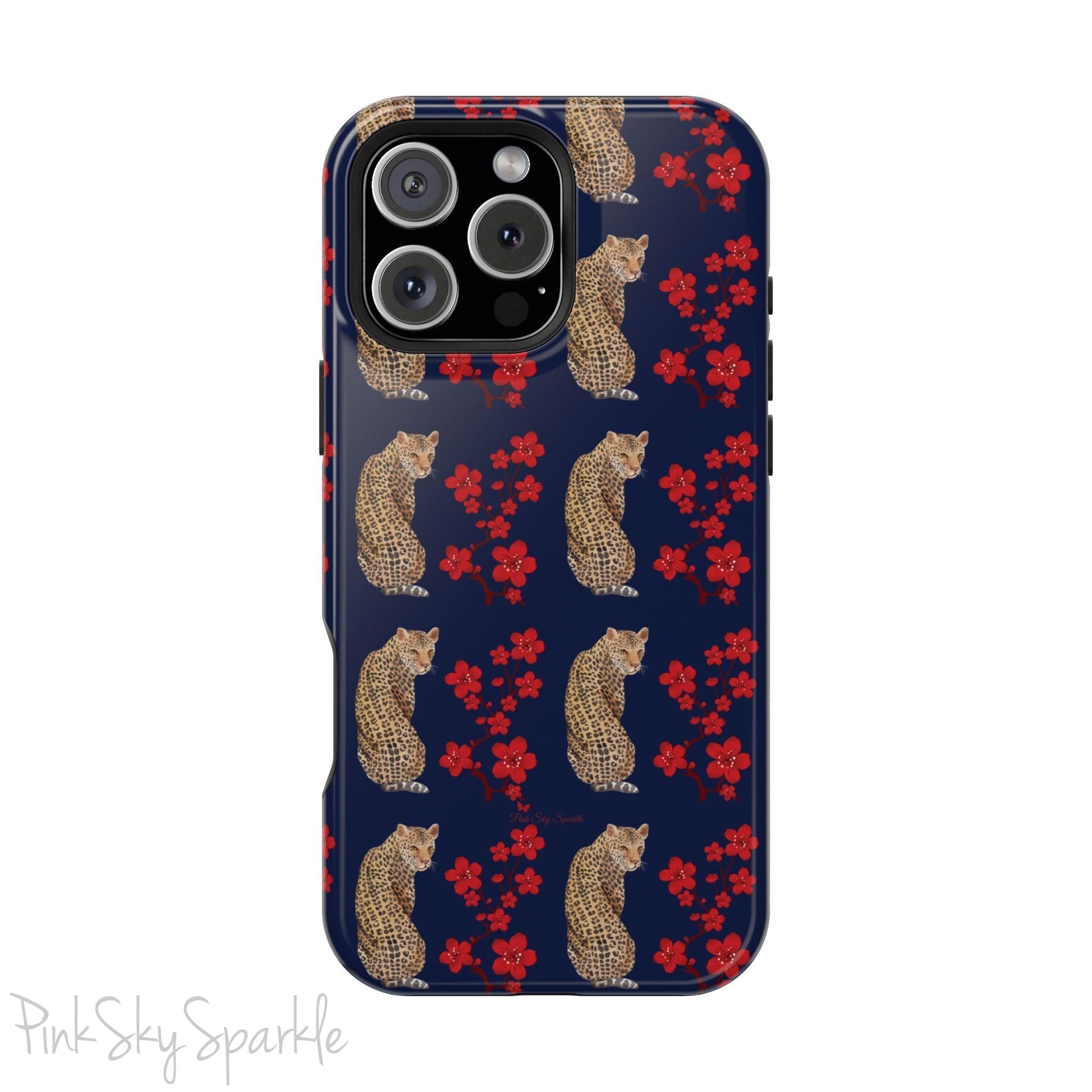 Crimson Jungle Magnetic iPhone Case
