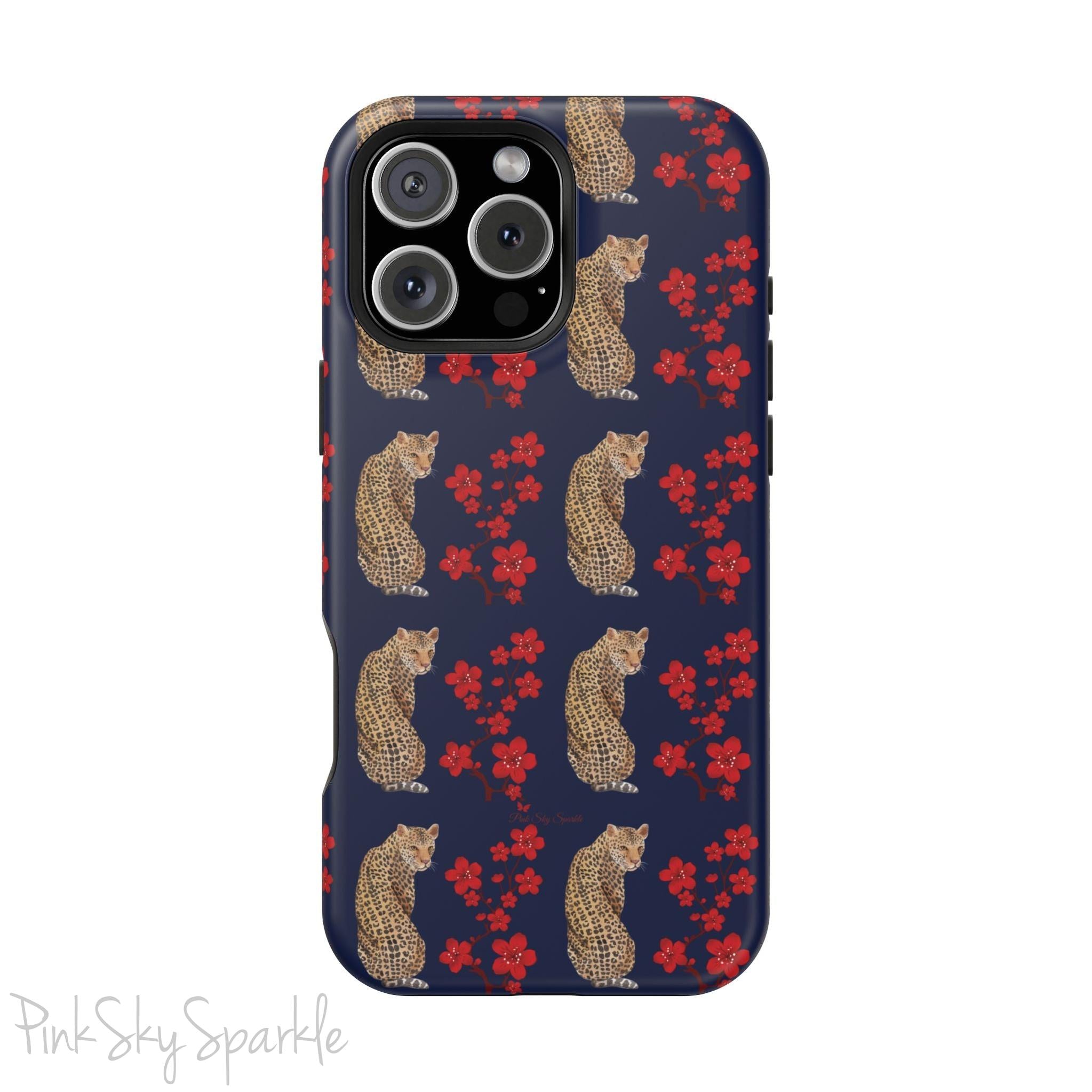 Crimson Jungle Magnetic iPhone Case