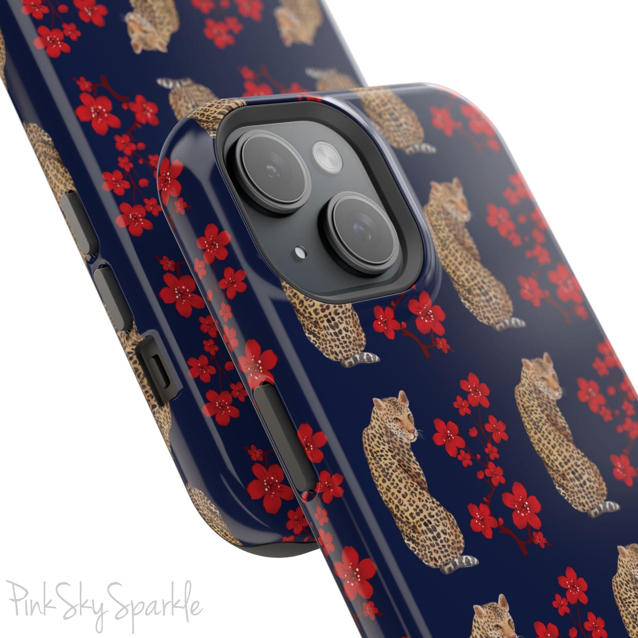 Crimson Jungle Magnetic iPhone Case