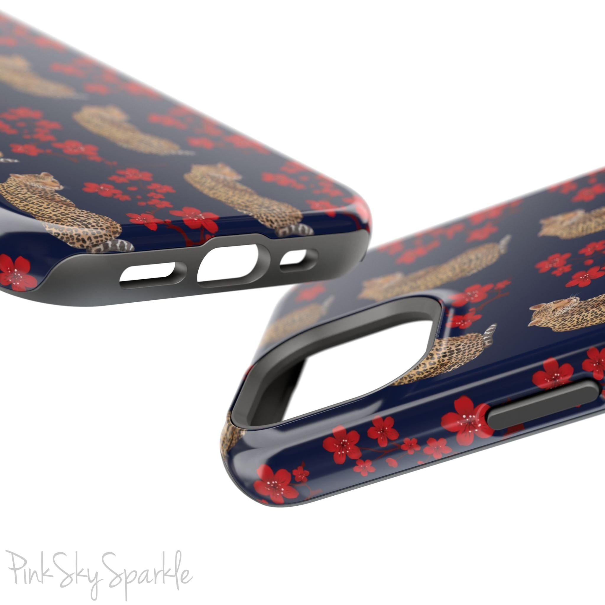 Crimson Jungle Magnetic iPhone Case