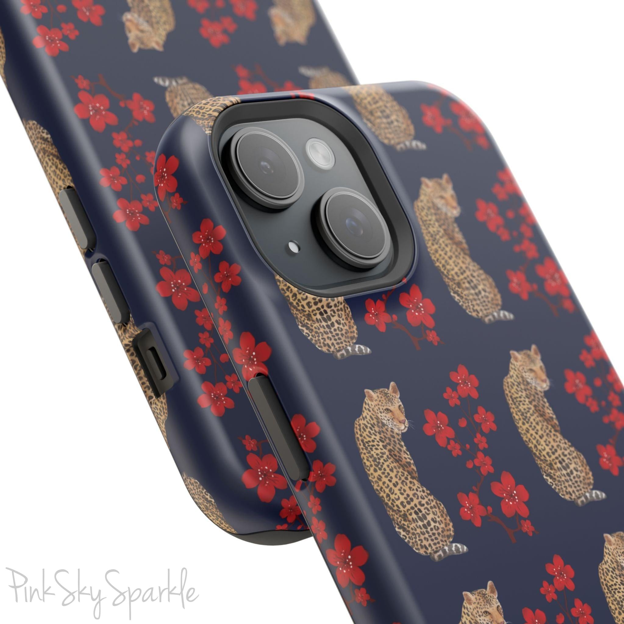 Crimson Jungle Magnetic iPhone Case