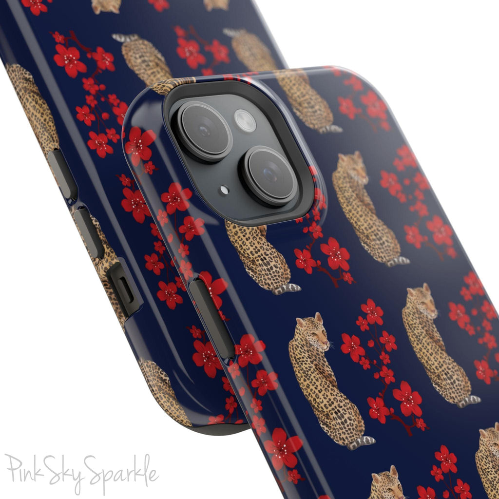 Crimson Jungle Magnetic iPhone Case