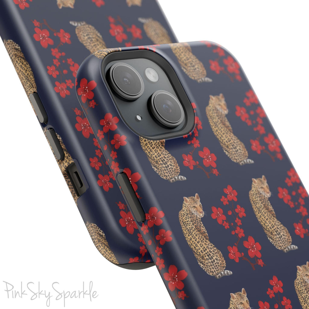 Crimson Jungle Magnetic iPhone Case