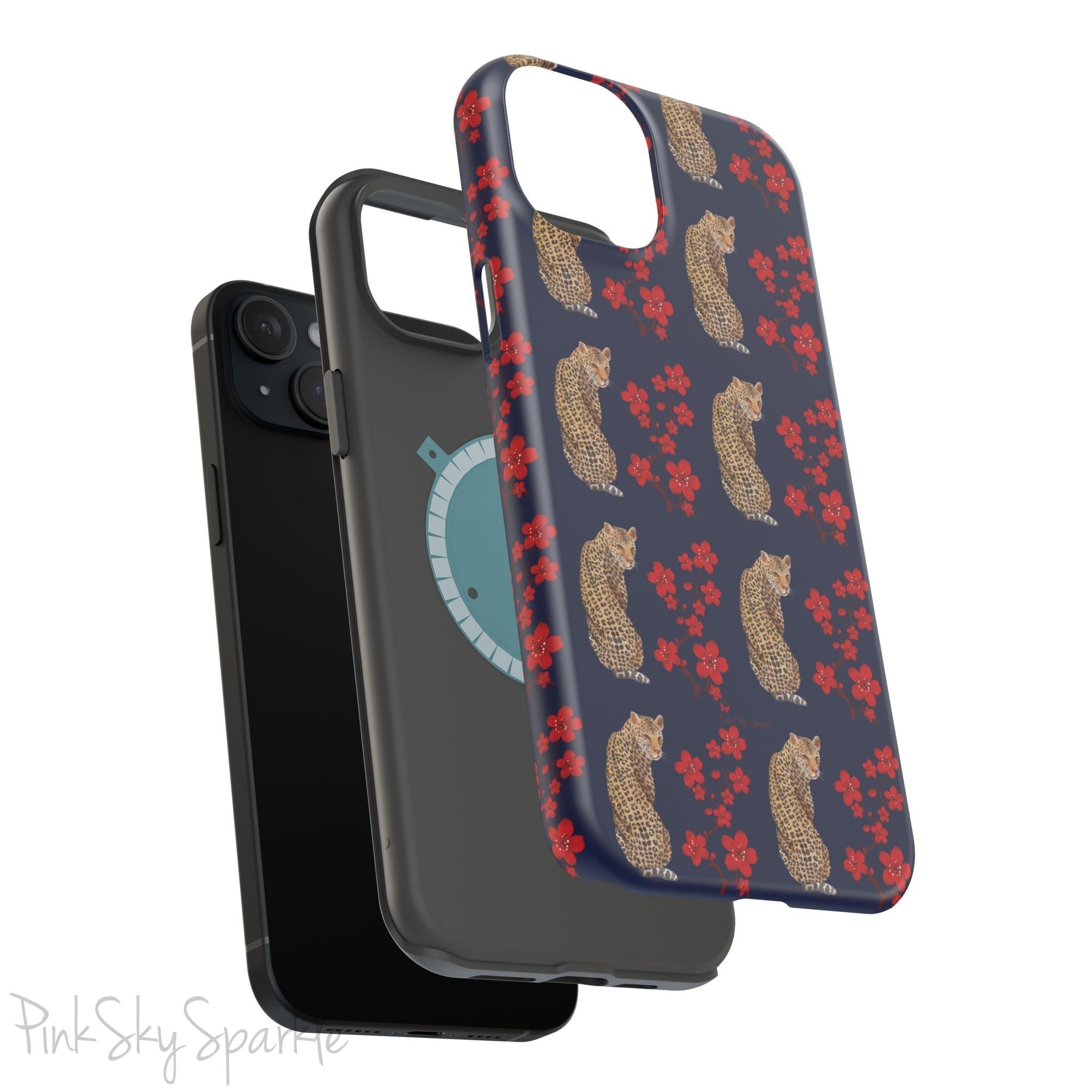 Crimson Jungle Magnetic iPhone Case